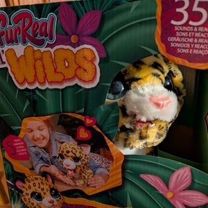 Hasbro FurReal Wilds Leopard Plush Toy
